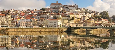 Stad Coimbra in Portugal