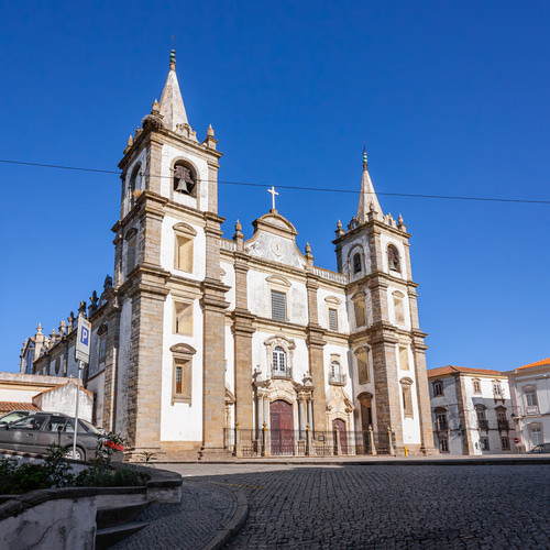 Sé de Portalegre, of de Kathedraal van Portalegre, Portugal