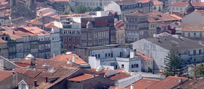 Stad Braga in Portugal