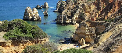 Stad Lagos in Portugal
