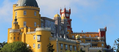 Stad Sintra in Portugal