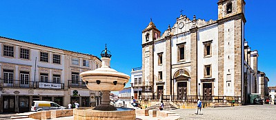Stad Évora in Portugal